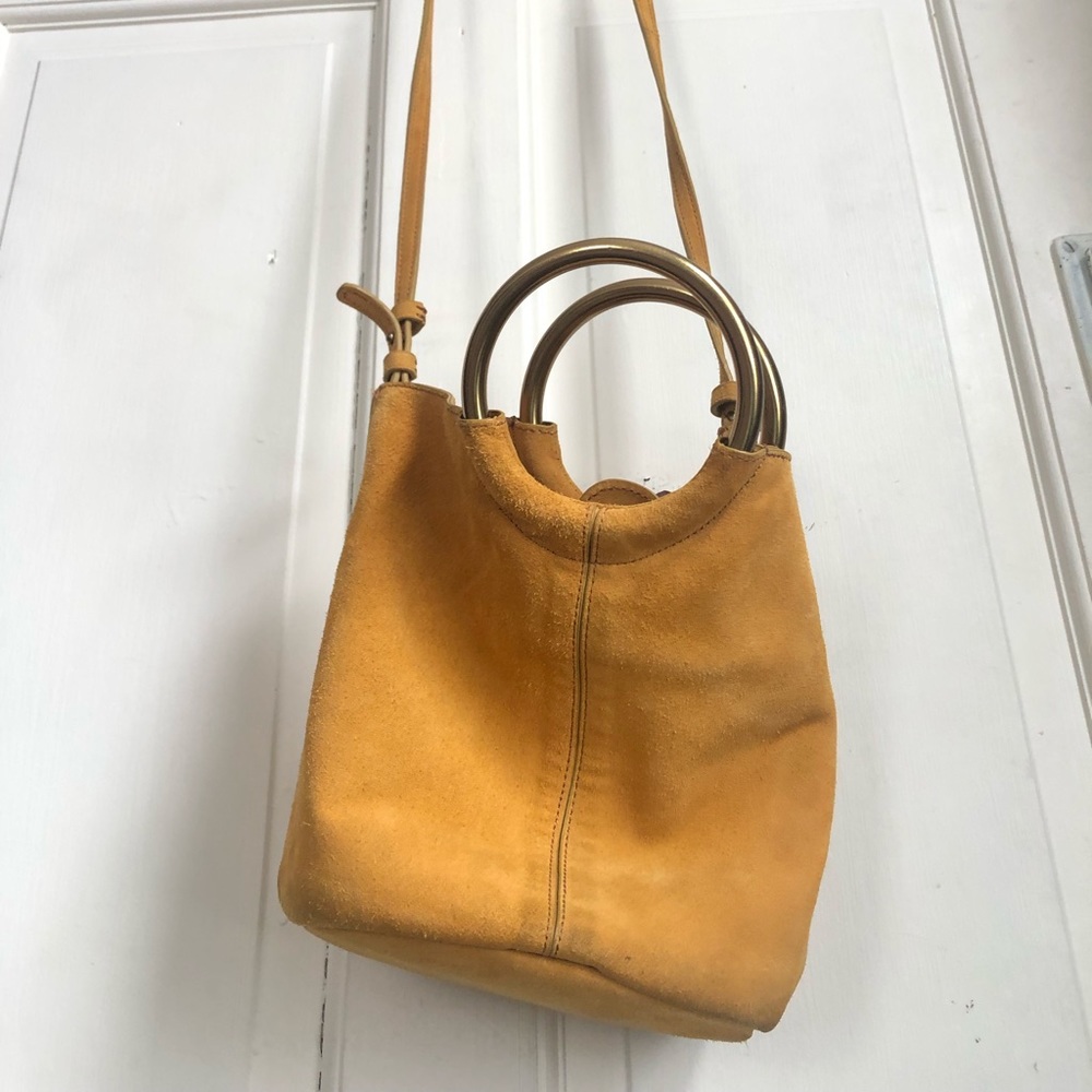 Jcrew genuine leather cross body bag